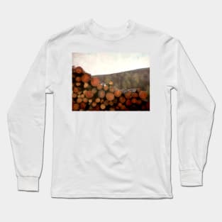 The Woodpile in the Wood Long Sleeve T-Shirt